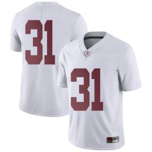 Men's Alabama Crimson Tide #31 Shatarius Williams White Limited NCAA College Football Jersey 2403FFSQ4